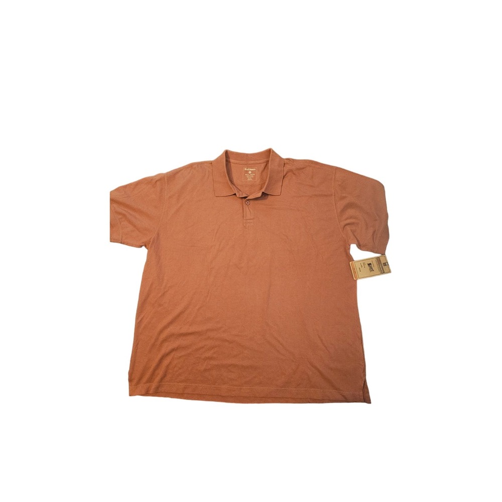 Ruff Hewn Rust‎ orange polo NWT